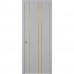Дверь Belwooddoors Межкомнатная дверь Флекс 1 Молдинг Золото глухая Эмаль светло-серый
