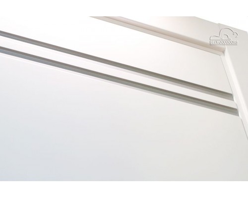 Дверь Belwooddoors Межкомнатная дверь Твинвуд 1 глухая Эмаль белый