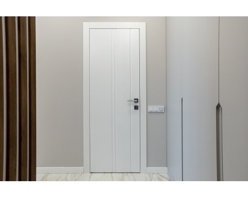 Дверь Belwooddoors Межкомнатная дверь Твинвуд 1 глухая Эмаль белый