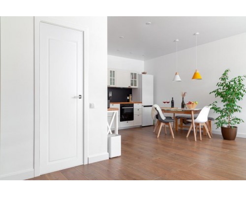 Дверь Belwooddoors Межкомнатная дверь Кремона 1 глухая Эмаль белый Дверь Belwooddoors Межкомнатная дверь Кремона 1 глухая Эмаль белый