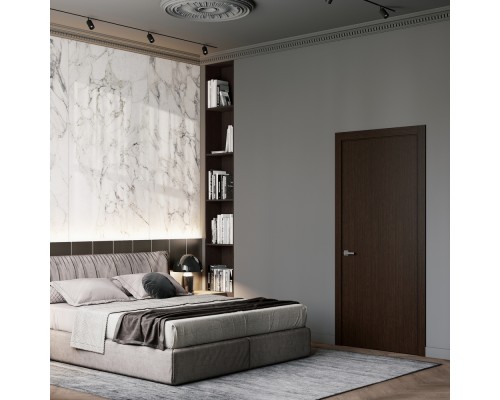 Дверь Belwooddoors Межкомнатная дверь Лайнвуд 1 глухая Дуб натуральный