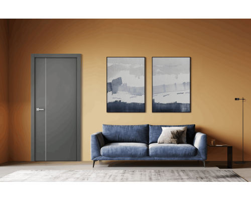 Дверь Belwooddoors Межкомнатная дверь Avesta 1V Молдинг Хром декоративные элементы Эмаль жемчуг Дверь Belwooddoors Межкомнатная дверь Avesta 1V Молдинг Хром декоративные элементы Эмаль жемчуг