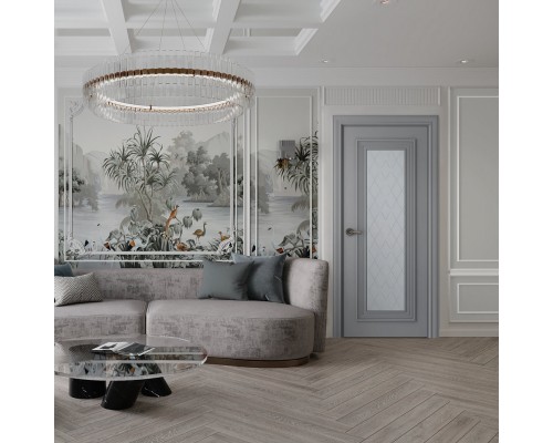Дверь Belwooddoors Межкомнатная дверь Палаццо 1 со стеклом Эмаль жемчуг Дверь Belwooddoors Межкомнатная дверь Палаццо 1 со стеклом Эмаль жемчуг