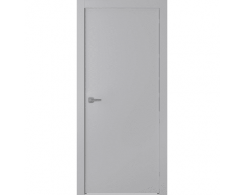 Дверь Belwooddoors Межкомнатная дверь Базис глухая Эмаль светло-серый