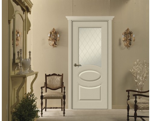 Дверь Belwooddoors Межкомнатная дверь Элина глухая Эмаль белый Дверь Belwooddoors Межкомнатная дверь Элина глухая Эмаль белый