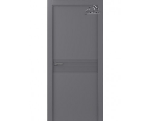 Дверь Belwooddoors Межкомнатная дверь Ивент 2 глухая Эмаль графит Дверь Belwooddoors Межкомнатная дверь Ивент 2 глухая Эмаль графит
