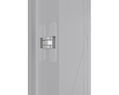 Дверь Belwooddoors Межкомнатная дверь Флекс 1 Молдинг Хром глухая Эмаль графит Дверь Belwooddoors Межкомнатная дверь Флекс 1 Молдинг Хром глухая Эмаль графит