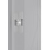Дверь Belwooddoors Межкомнатная дверь Флекс 1 Молдинг Хром глухая Эмаль графит