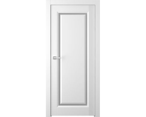 Дверь Belwooddoors Межкомнатная дверь Платинум 1 со стеклом Эмаль белый