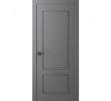 Дверь Belwooddoors Межкомнатная дверь Ламира 2 глухая Эмаль графит