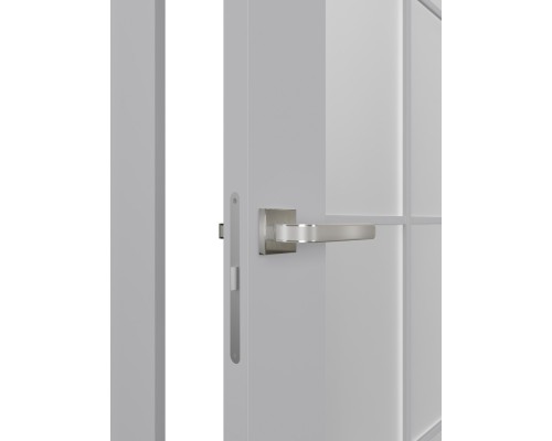 Дверь Belwooddoors Межкомнатная дверь Френч 8 со стеклом Эмаль графит