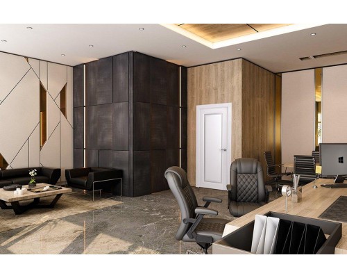 Дверь Belwooddoors Межкомнатная дверь Аурум 1 со стеклом Эмаль заказной Дверь Belwooddoors Межкомнатная дверь Аурум 1 со стеклом Эмаль заказной