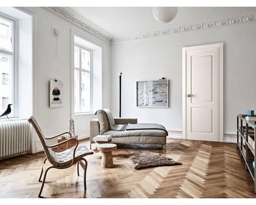 Дверь Belwooddoors Межкомнатная дверь Alta глухая Эмаль белый Дверь Belwooddoors Межкомнатная дверь Alta глухая Эмаль белый