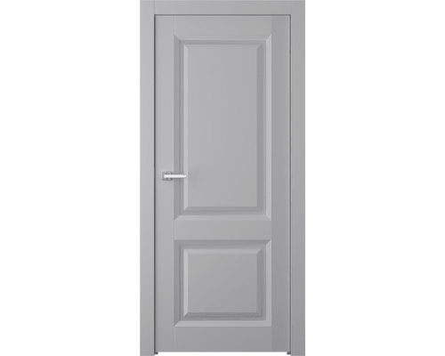 Дверь Belwooddoors Межкомнатная дверь Платинум 2 со стеклом Эмаль светло-серый