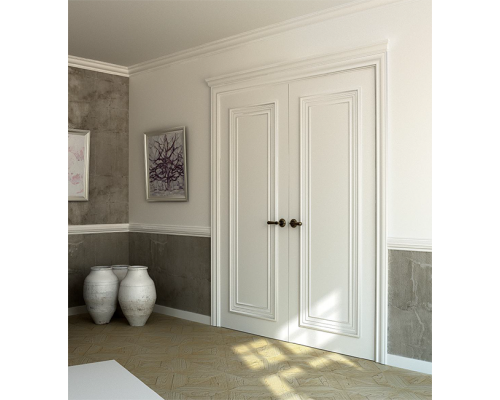 Дверь Belwooddoors Межкомнатная дверь Палаццо 1 глухая Эмаль белый Дверь Belwooddoors Межкомнатная дверь Палаццо 1 глухая Эмаль белый