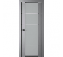 Дверь Belwooddoors Межкомнатная дверь Arvika 202 со стеклом Эмаль светло-серый