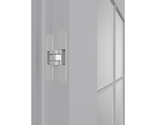 Дверь Belwooddoors Межкомнатная дверь Френч 8 со стеклом Эмаль графит