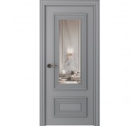 Дверь Belwooddoors Межкомнатная дверь Палаццо 2 со стеклом Эмаль светло-серый