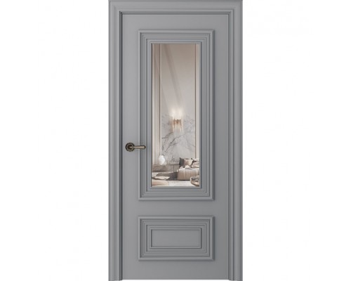 Дверь Belwooddoors Межкомнатная дверь Палаццо 2 со стеклом Эмаль светло-серый Дверь Belwooddoors Межкомнатная дверь Палаццо 2 со стеклом Эмаль светло-серый