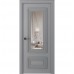 Дверь Belwooddoors Межкомнатная дверь Палаццо 2 со стеклом Эмаль светло-серый