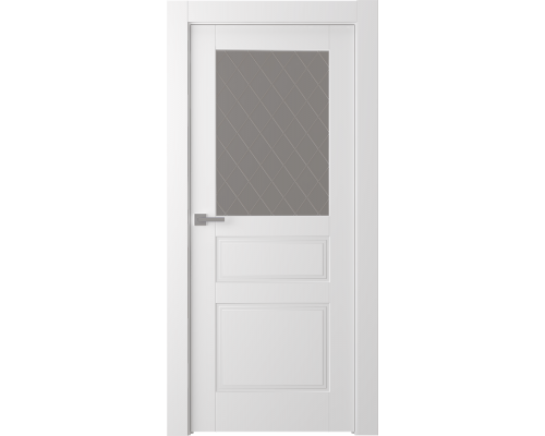 Дверь Belwooddoors Межкомнатная дверь Инари со стеклом Эмаль графит