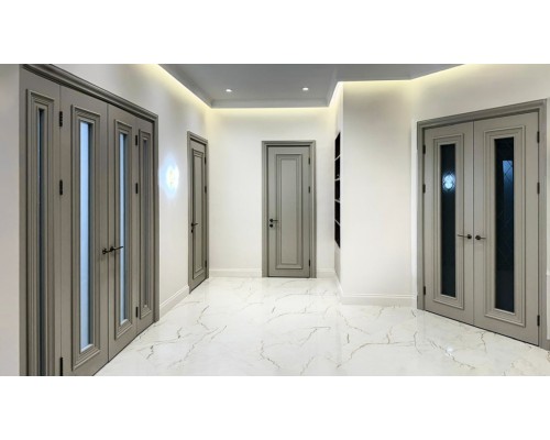 Дверь Belwooddoors Межкомнатная дверь Палаццо 1 со стеклом Эмаль жемчуг Дверь Belwooddoors Межкомнатная дверь Палаццо 1 со стеклом Эмаль жемчуг