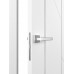 Дверь Belwooddoors Межкомнатная дверь Флекс 1 Молдинг Хром глухая Эмаль графит