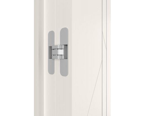 Дверь Belwooddoors Межкомнатная дверь Флекс 1 Молдинг Хром глухая Эмаль графит Дверь Belwooddoors Межкомнатная дверь Флекс 1 Молдинг Хром глухая Эмаль графит
