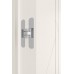 Дверь Belwooddoors Межкомнатная дверь Флекс 1 Молдинг Хром глухая Эмаль графит