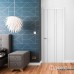 Дверь Belwooddoors Межкомнатная дверь Флекс 1 Молдинг Хром глухая Эмаль графит
