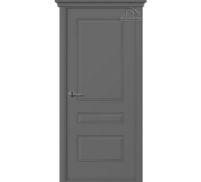 Дверь Belwooddoors Межкомнатная дверь Роялти глухая Эмаль графит