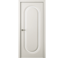 Дверь Belwooddoors Межкомнатная дверь Аргентум 1D со стеклом Эмаль жемчуг