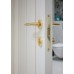 Дверь Belwooddoors Межкомнатная дверь Флекс 1 Молдинг Золото глухая Эмаль заказной