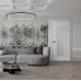 Дверь Belwooddoors Межкомнатная дверь Палаццо 1 со стеклом Эмаль жемчуг