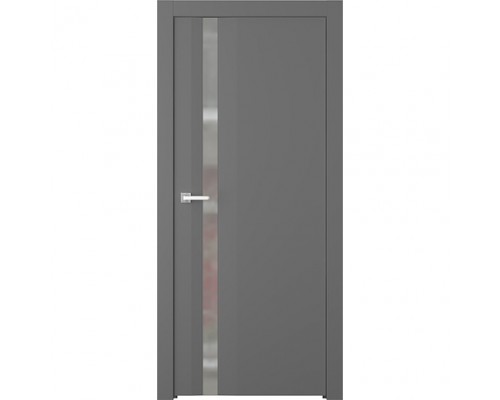 Дверь Belwooddoors Межкомнатная дверь Слайд с зеркалом Эмаль графит