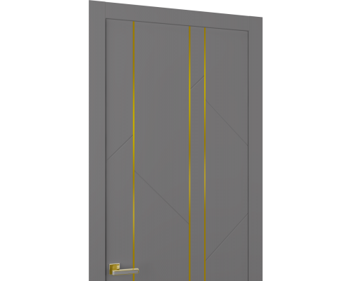 Дверь Belwooddoors Межкомнатная дверь Флекс 1 Молдинг Золото глухая Эмаль заказной Дверь Belwooddoors Межкомнатная дверь Флекс 1 Молдинг Золото глухая Эмаль заказной