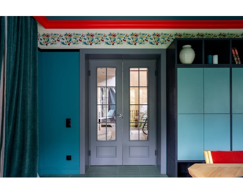 Дверь Belwooddoors Межкомнатная дверь Ламира 5 со стеклом Эмаль графит Дверь Belwooddoors Межкомнатная дверь Ламира 5 со стеклом Эмаль графит