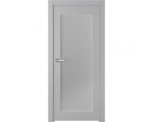 Дверь Belwooddoors Межкомнатная дверь Кремона 1 со стеклом Эмаль светло-серый