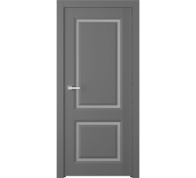 Дверь Belwooddoors Межкомнатная дверь Платинум 2 со стеклом Эмаль графит