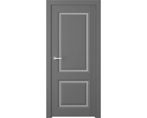 Дверь Belwooddoors Межкомнатная дверь Платинум 2 со стеклом Эмаль графит