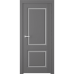 Дверь Belwooddoors Межкомнатная дверь Платинум 2 со стеклом Эмаль графит