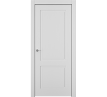 Ассоль Межкомнатная Дверь Атлас Классика 2 ПГ белая эмаль