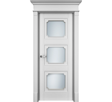 Ассоль Межкомнатная Дверь Атлас Риан-33 ПО белая эмаль