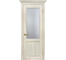 Дверь Мариам Тоскана-1 со стеклом Бьянко