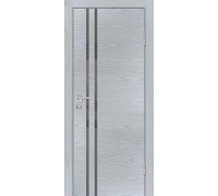 Дверь Profilo Porte P-11 со стеклом Дуб скай серый