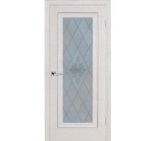 Дверь Profilo Porte PSB-25 со стеклом Дуб Гарвард кремовый