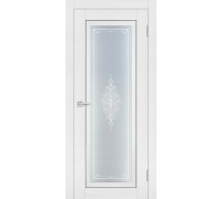 Дверь Profilo Porte PST-25 со стеклом белый ясень