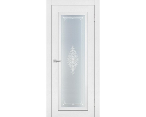 Дверь Profilo Porte PST-25 со стеклом белый ясень