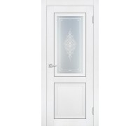 Дверь Profilo Porte PST-27 со стеклом белый бархат