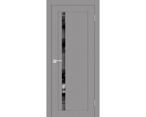 Дверь Profilo Porte PST-8 со стеклом серый бархат